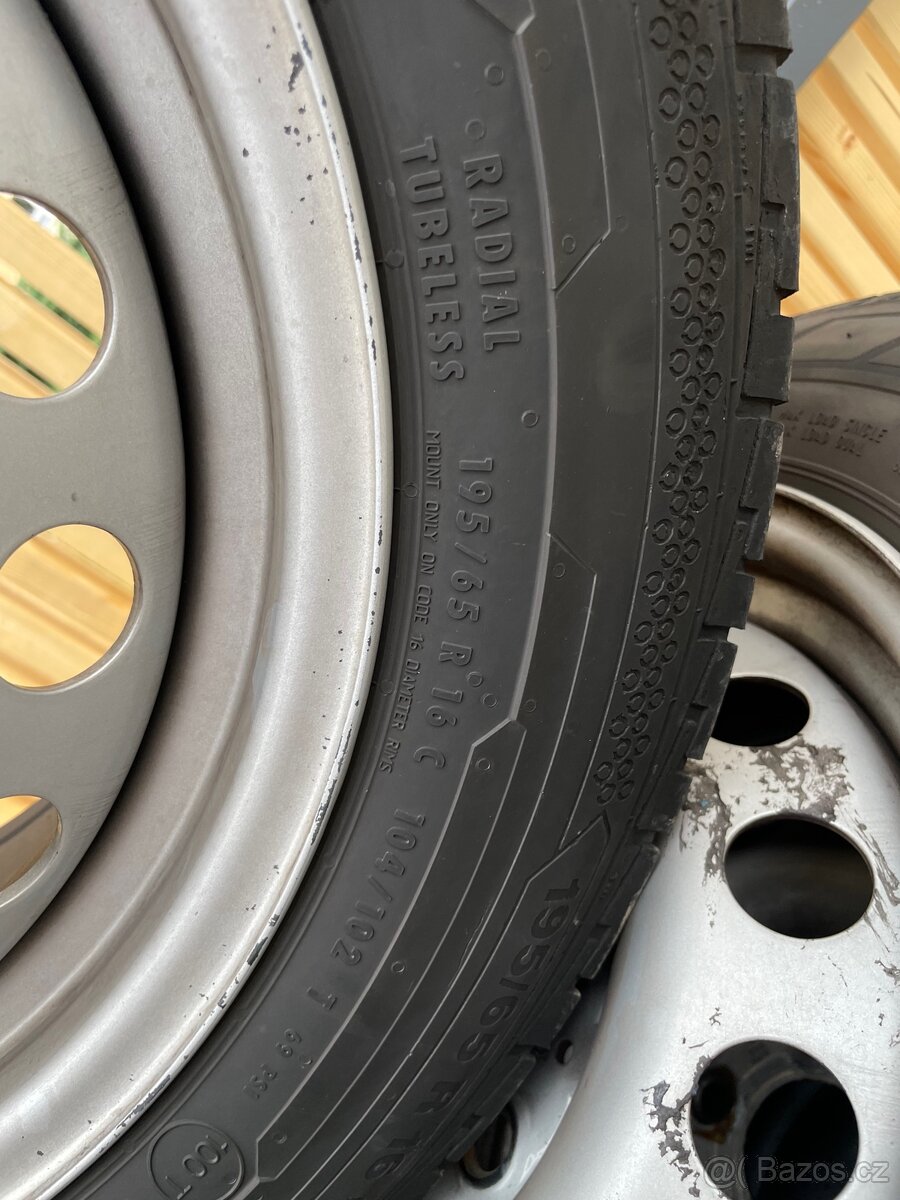 Plechové kola 195/65R16 C - 2