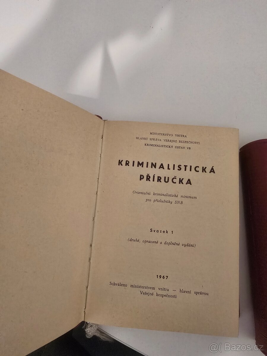 Kriminalistická příručka - 2