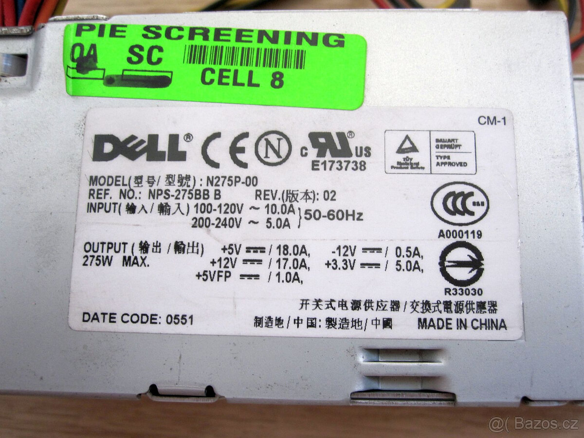 Zdroj DELL 275W - 2