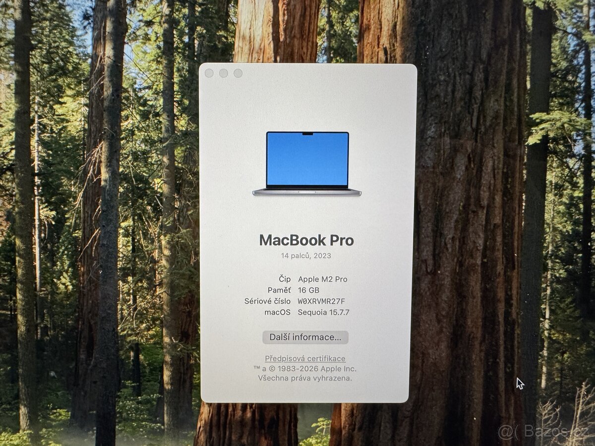 MacBook Pro 14” 2023 M2 Pro / 16GB / 512GB - 2
