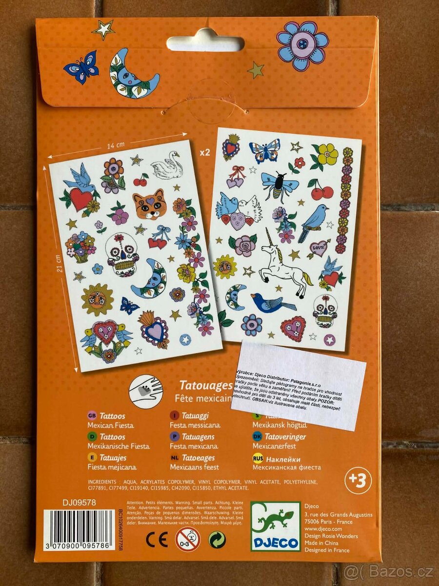 Tetování Djeco - 2
