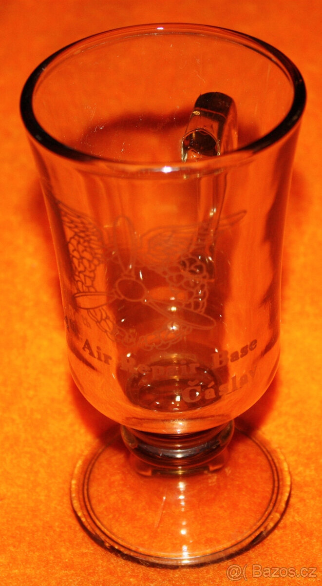 Hrnek hrníček sklenička armáda, vojsko ačr letoun letadlo - 2