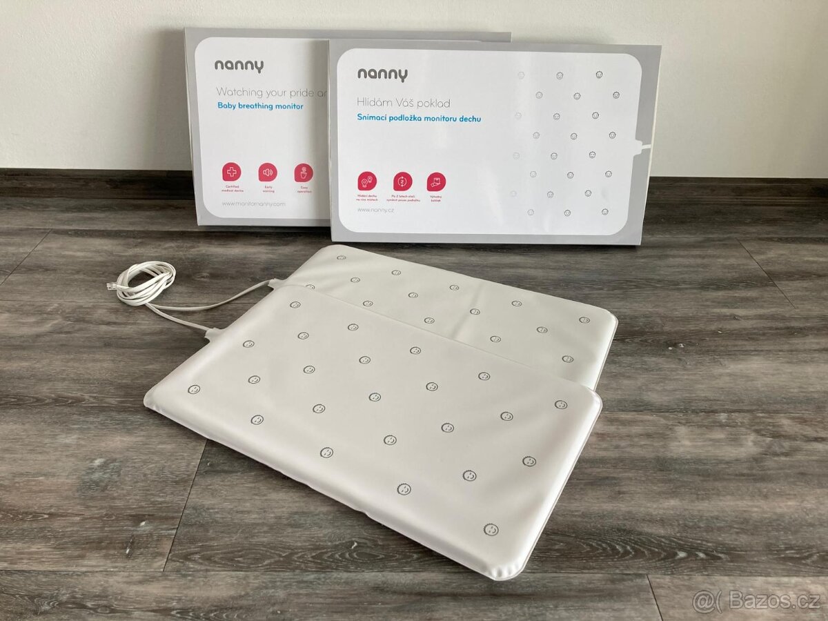 Monitor dechu Jablotron Nanny vč. dvou podložek - 2