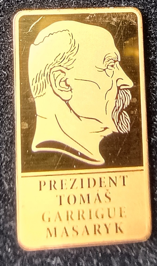 Zlatá cihlička 999/1000 Masaryk - 2