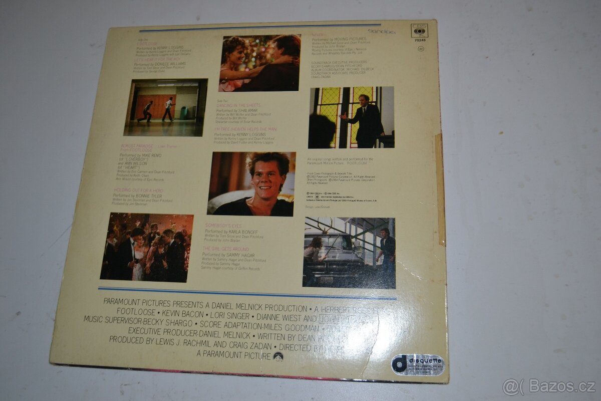 Various Footloose (Original Motion lp vinyl - 2