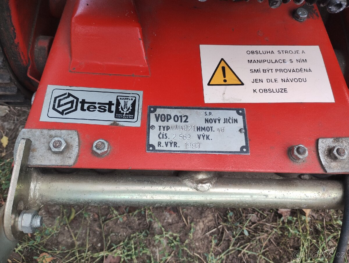 Lištová sekačka - 2