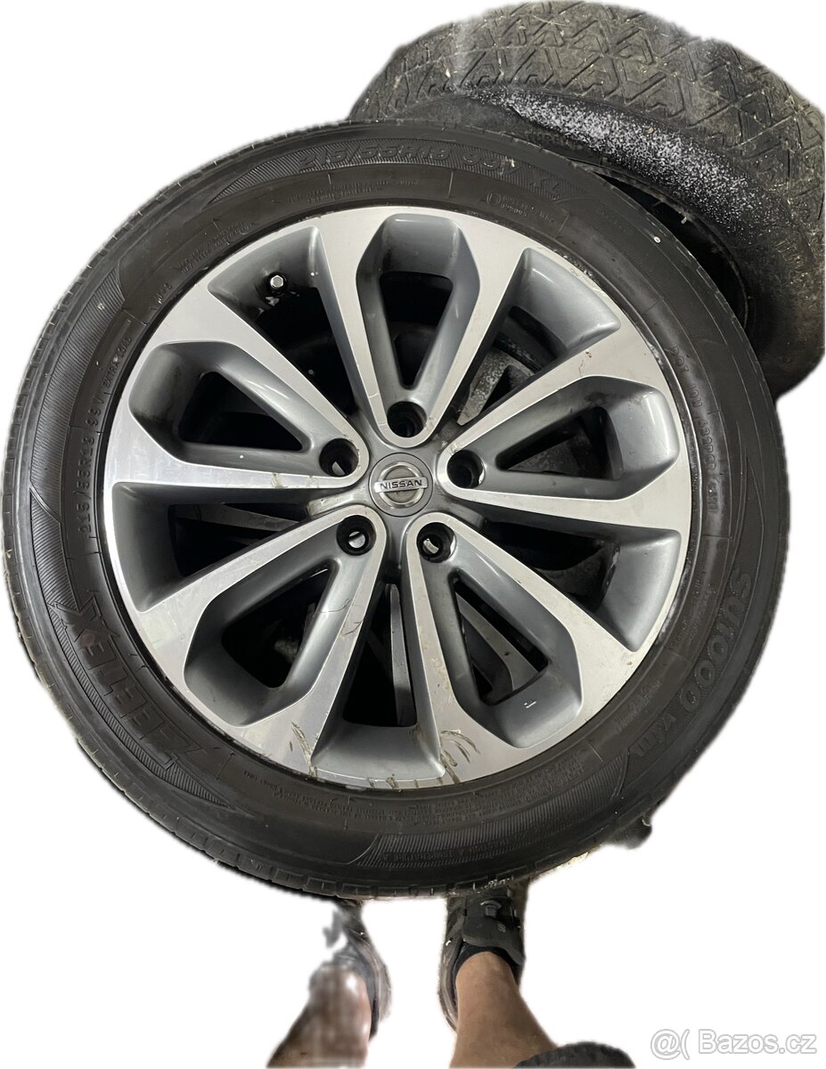 Originální alu kola Nissan Qashqai R18 - 2