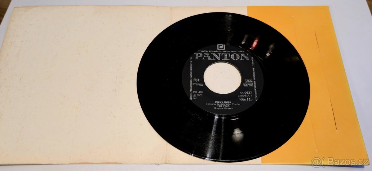 SP vinyl - Abraxas - podepsaný - 2