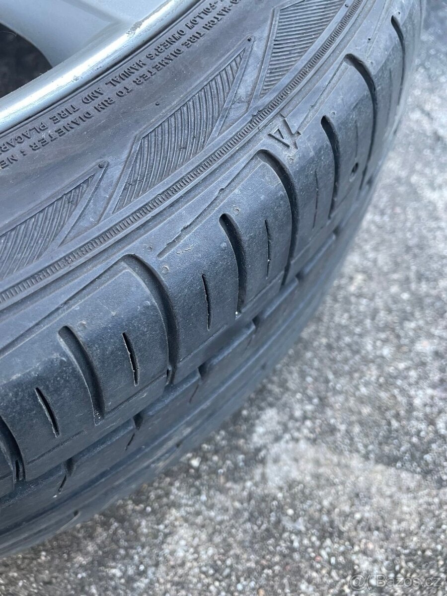 Litá kola FIAT 205/45 R17 (6,5J 4X100 ET46) - 2