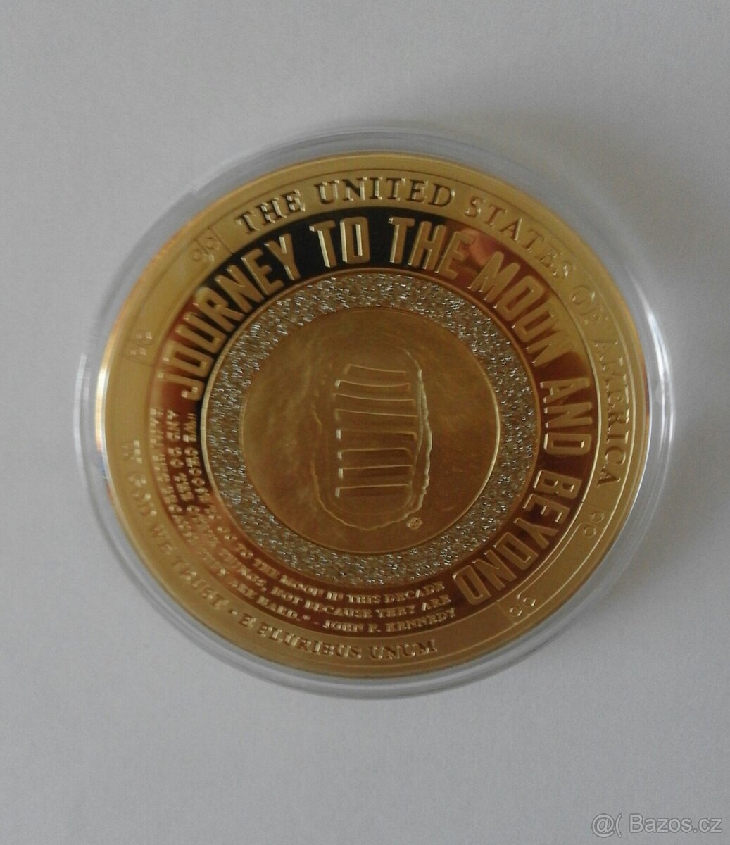 Gigantická ražba Project Apollo + kapesní nůž - 2