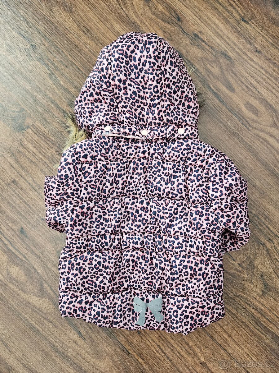 Dívčí zimní bunda vel. 86 - 2