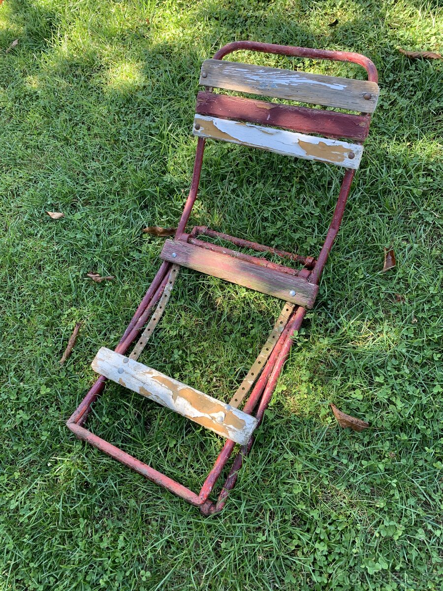 Skladaci zidle kovova konstrukce - 2