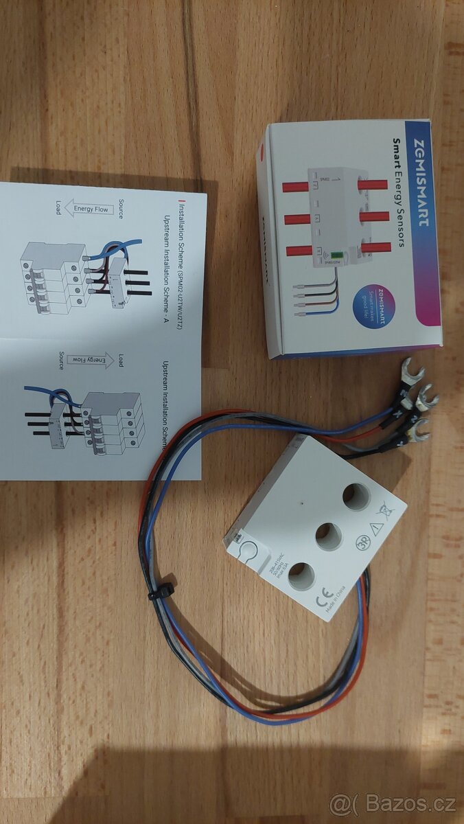 Tuya 3 fázový wifi měřič - 2