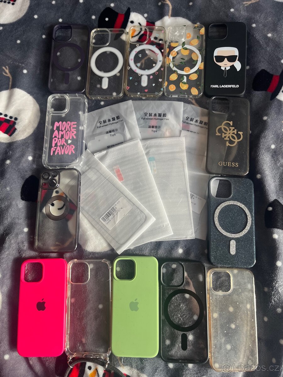 Kryty, obaly, skla, fólie iPhone 13mini - 2