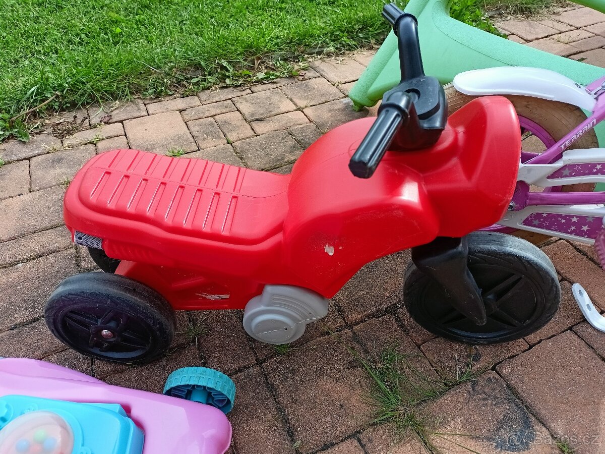 Dětské kolo s kolečky, použité - 2