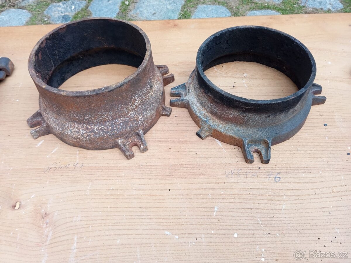 kouřovod Viadrus U22 a U26 - komponenty - 2