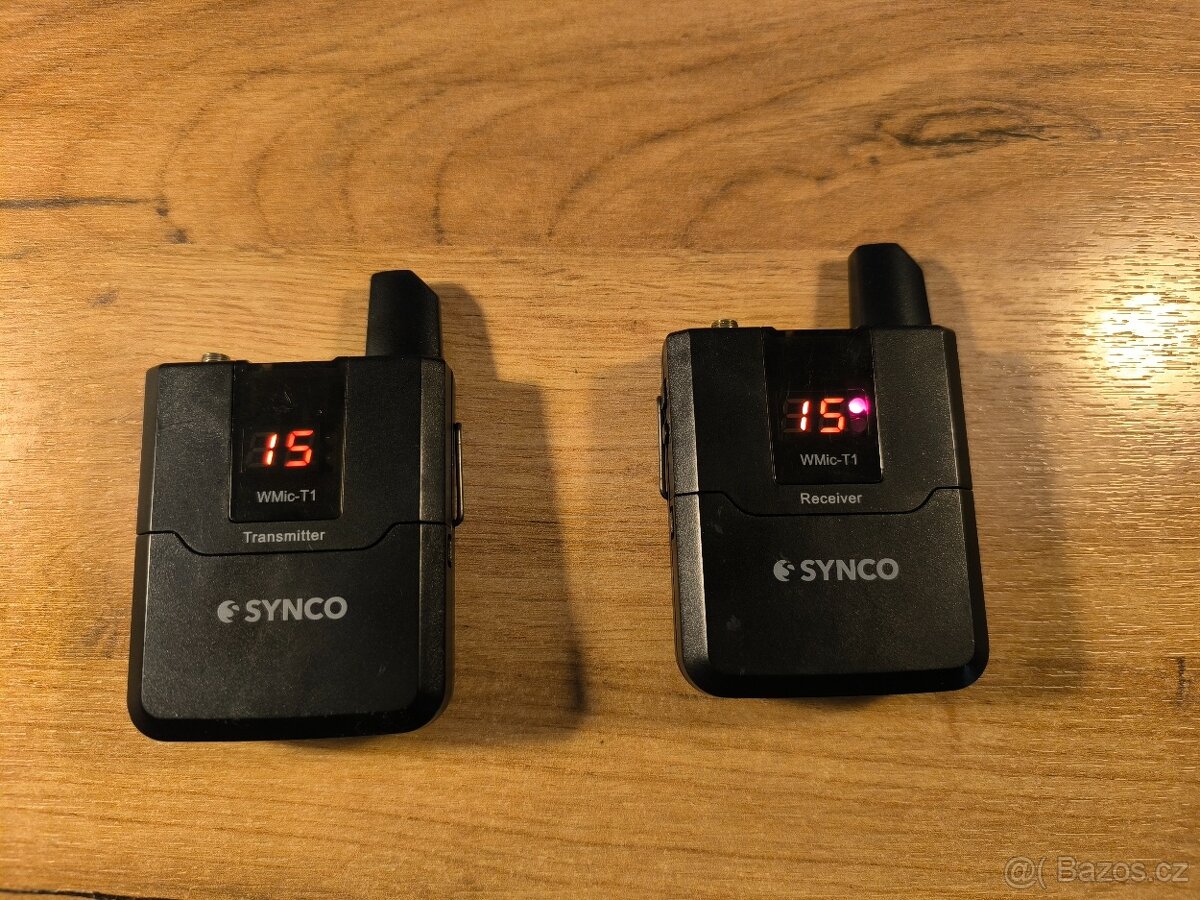 Bezdrátový UHF mikrofonní systém SYNCO - 2