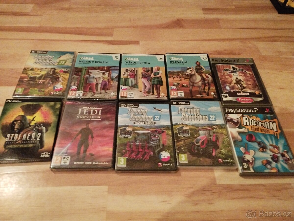 Hry na PC a Ps2 - 2