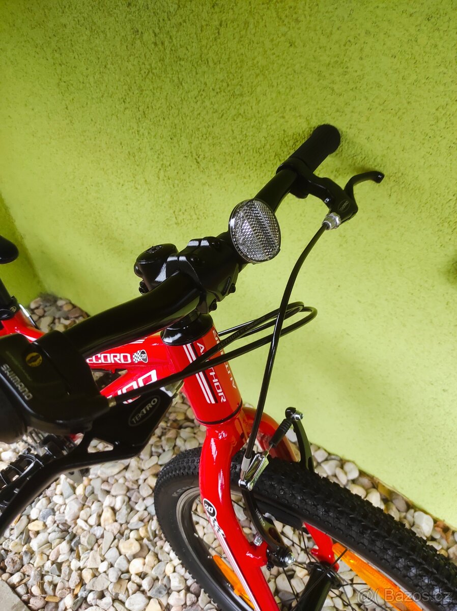 Značkové dětské kolo Author Record 20" (červená) - 2