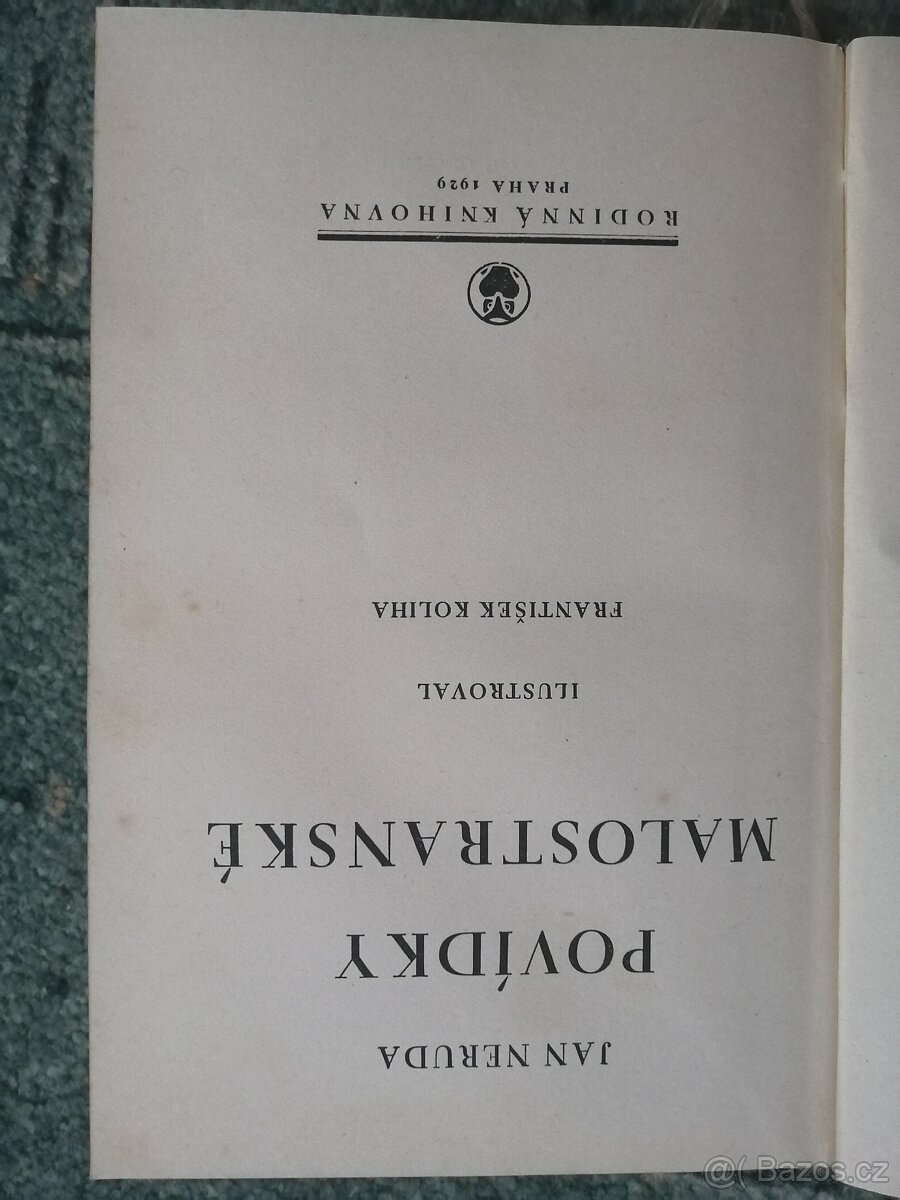 Povídky Malostranské - Jan Neruda - 2