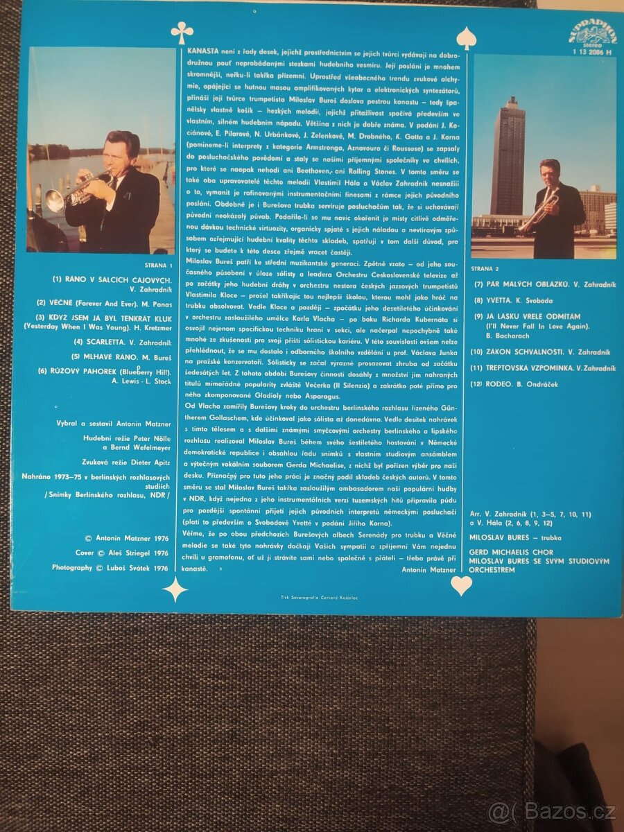 LP Miroslav Bureš Kanasta - 2