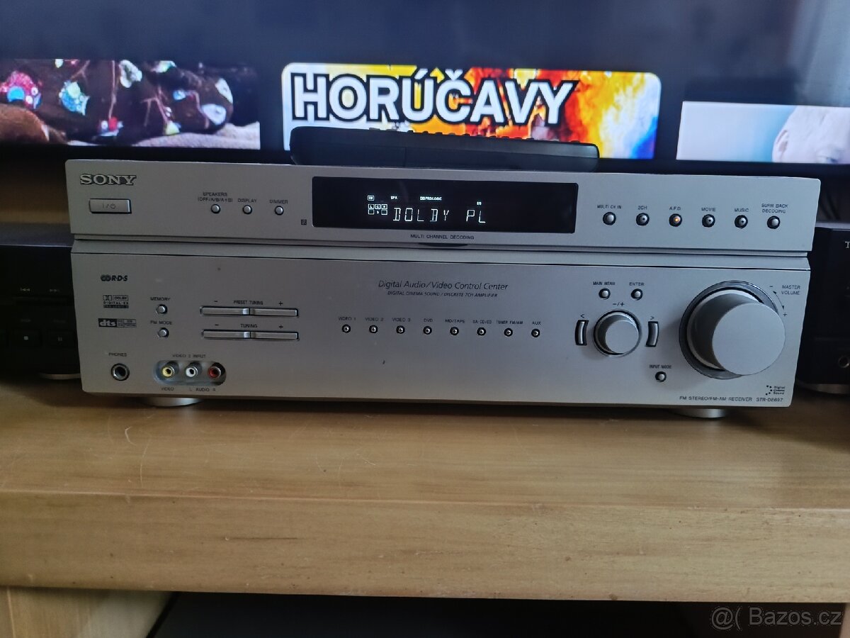 Receiver Sony STR-DE 697 + ovladač - 2