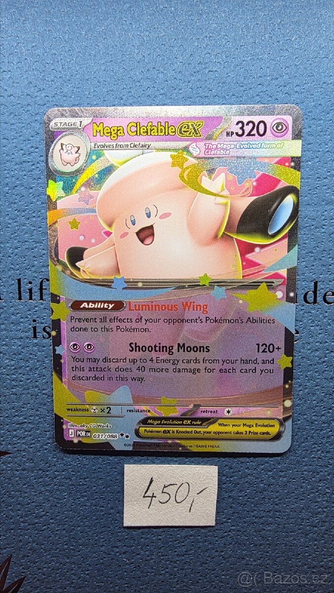 Pokémon karty - kvalita MINT - 2
