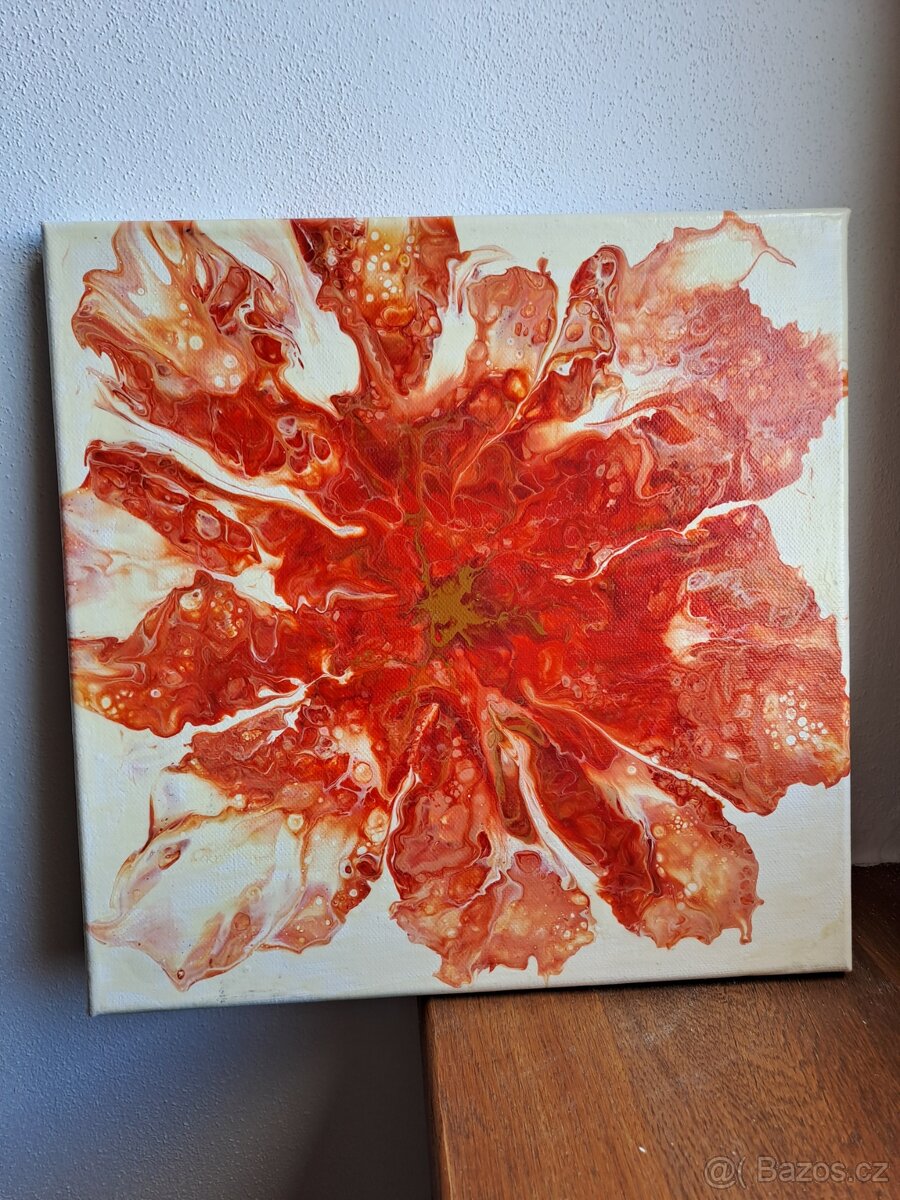 Obraz s názvem Orange Flower - 2