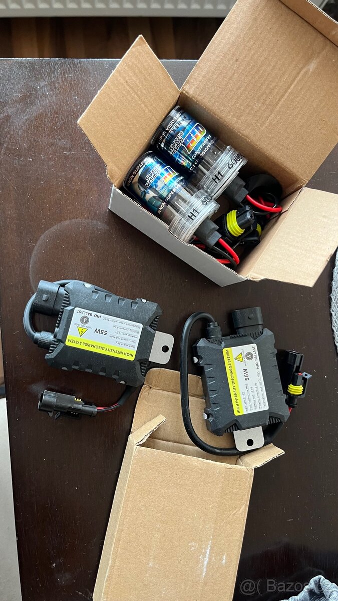 xenon kit h1 6000k - 2