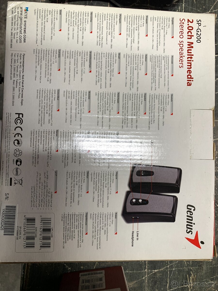 repro pro PC Genius SP-S200 Cenius SP-N120 - 2