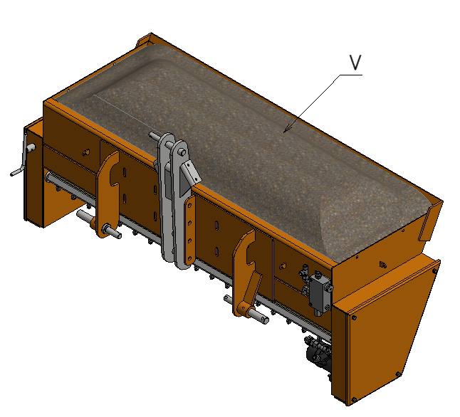 Válečkový sypač Agrometall VS š. 1000mm - 2
