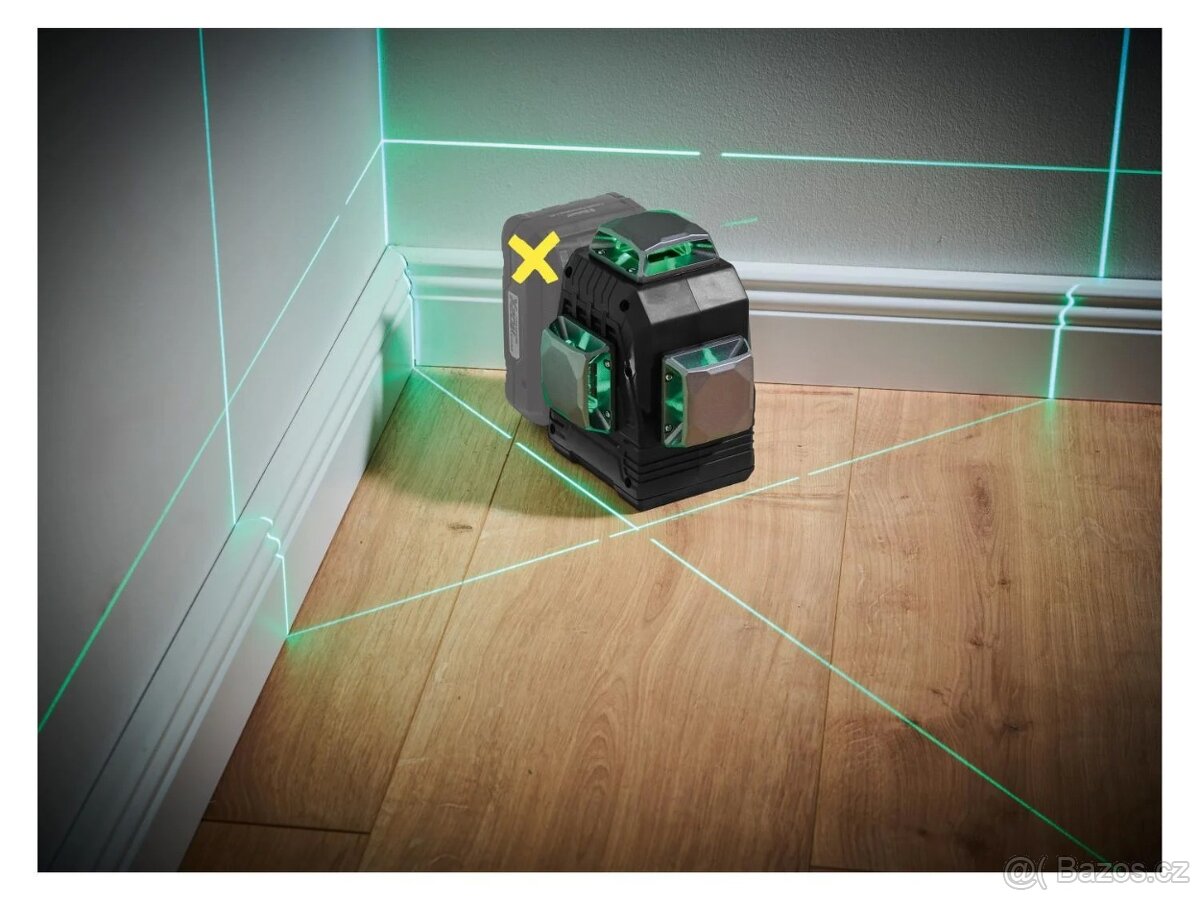 Parkside Performance křížový liniový laser 3 x 360° - 2