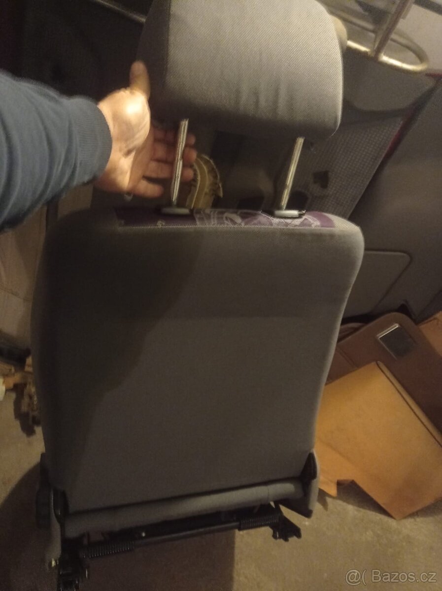 Škoda Felicia fialova mystery interiér sedačky - 2