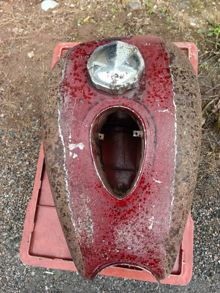 Jawa perak nádrž Janeček - 2