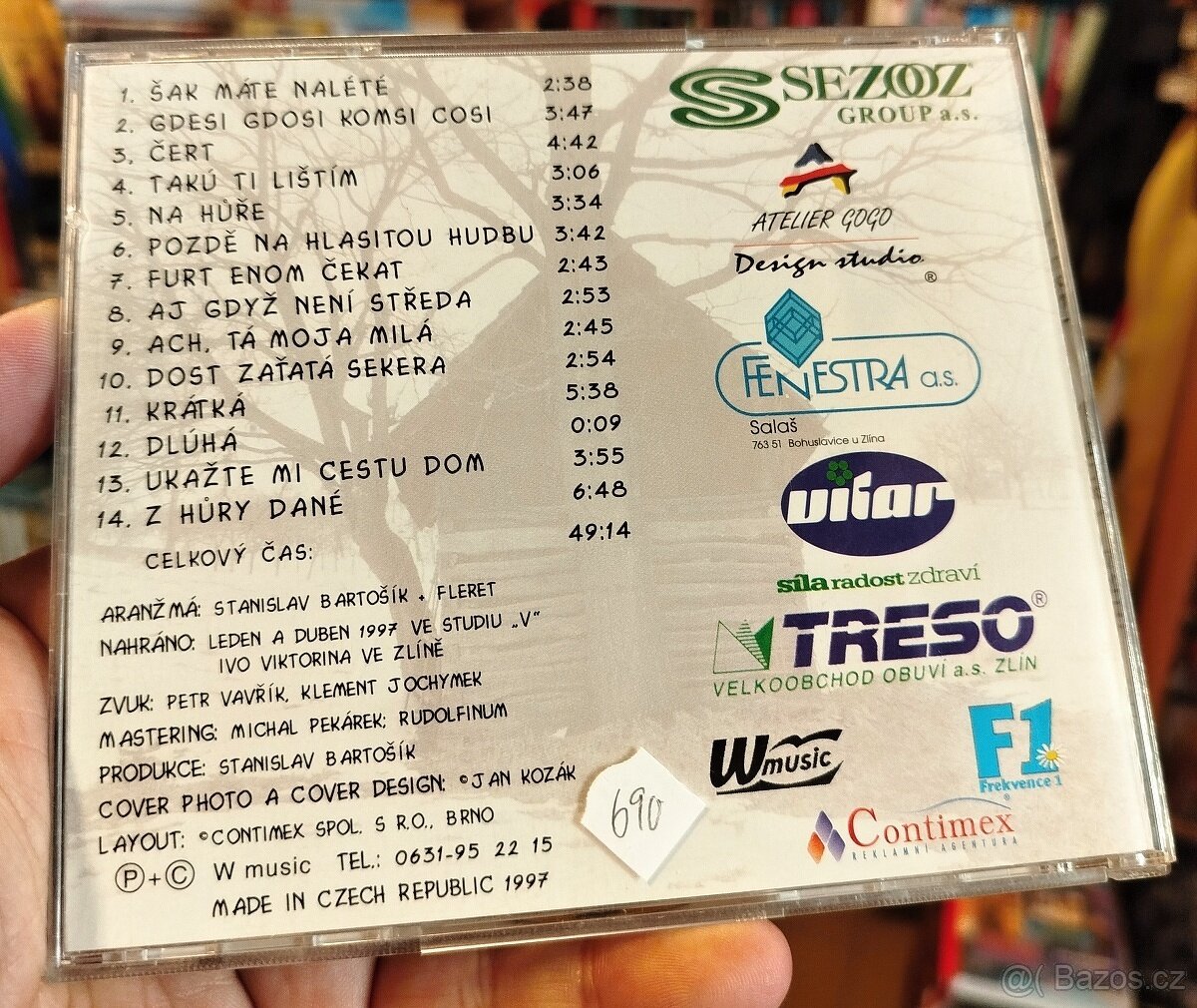 CD FLERET - Z HŮRY DANÉ (nesehnatelné) - 2