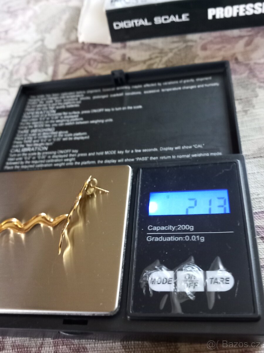 Zlaté náušnice 14k - 2