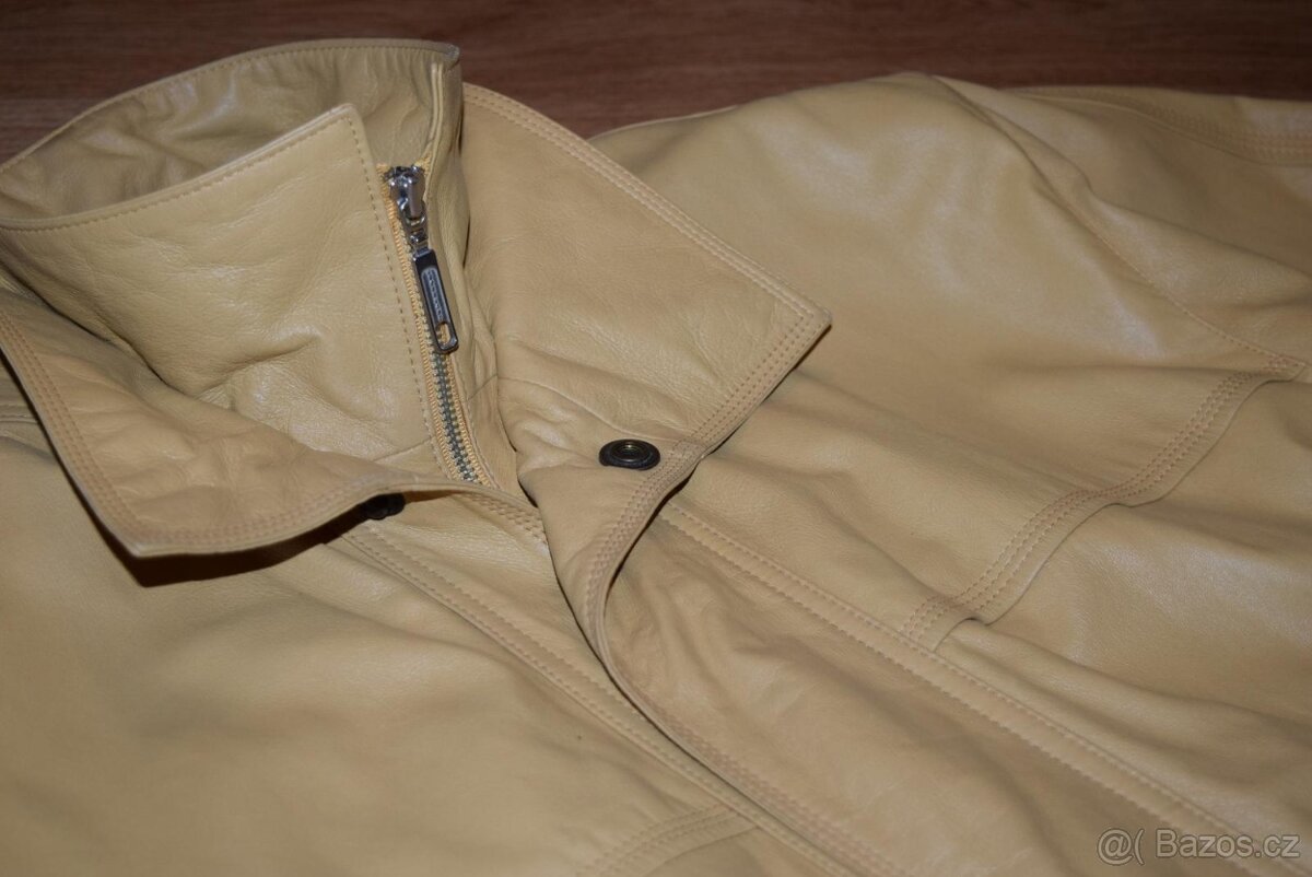 Luxusní pánská kožená bunda-LEDERLAND- vel. 52 - 2