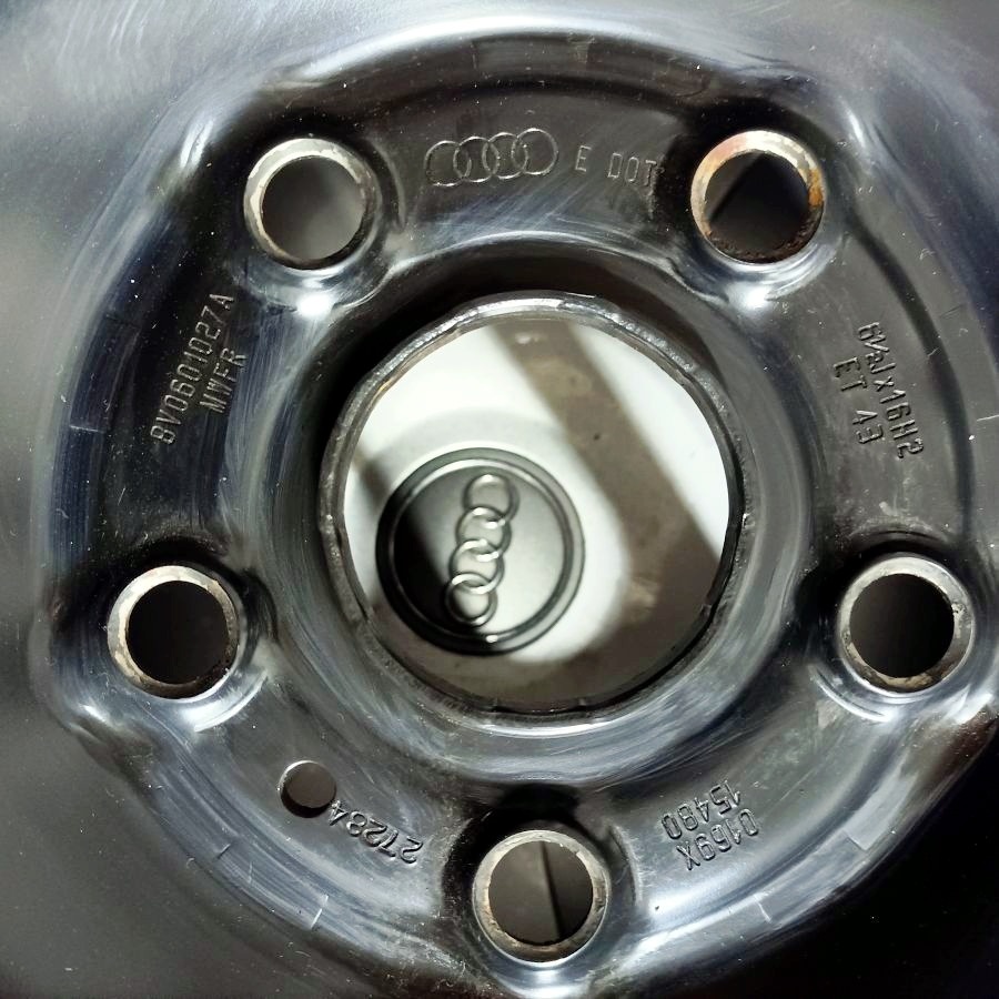 16" plechová kola – 5x112 – AUDI (VW, ŠKODA, SEAT) - 2