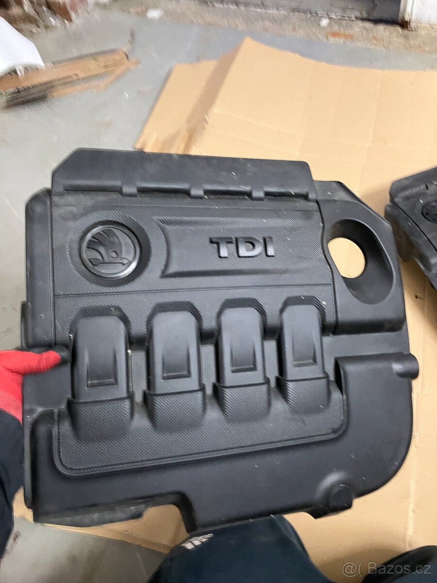 Škoda kryt motoru 1.6 TDI, 2.0 TDI - 2