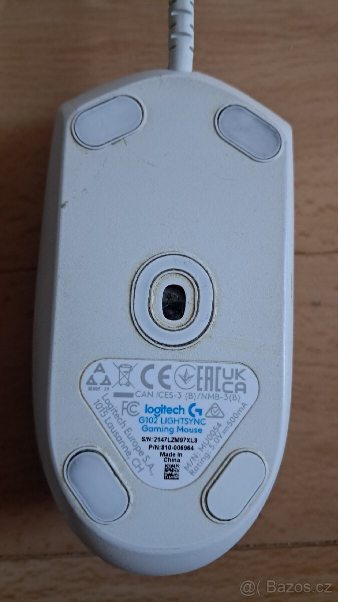 Logitech G102 myš - 2
