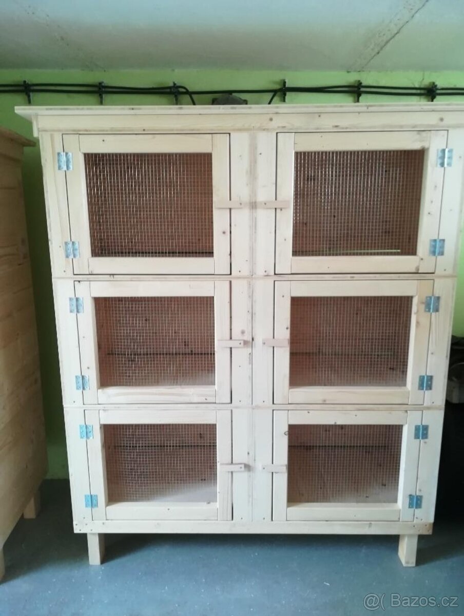 Nová králíkárna 1-9ti kotcová - 2