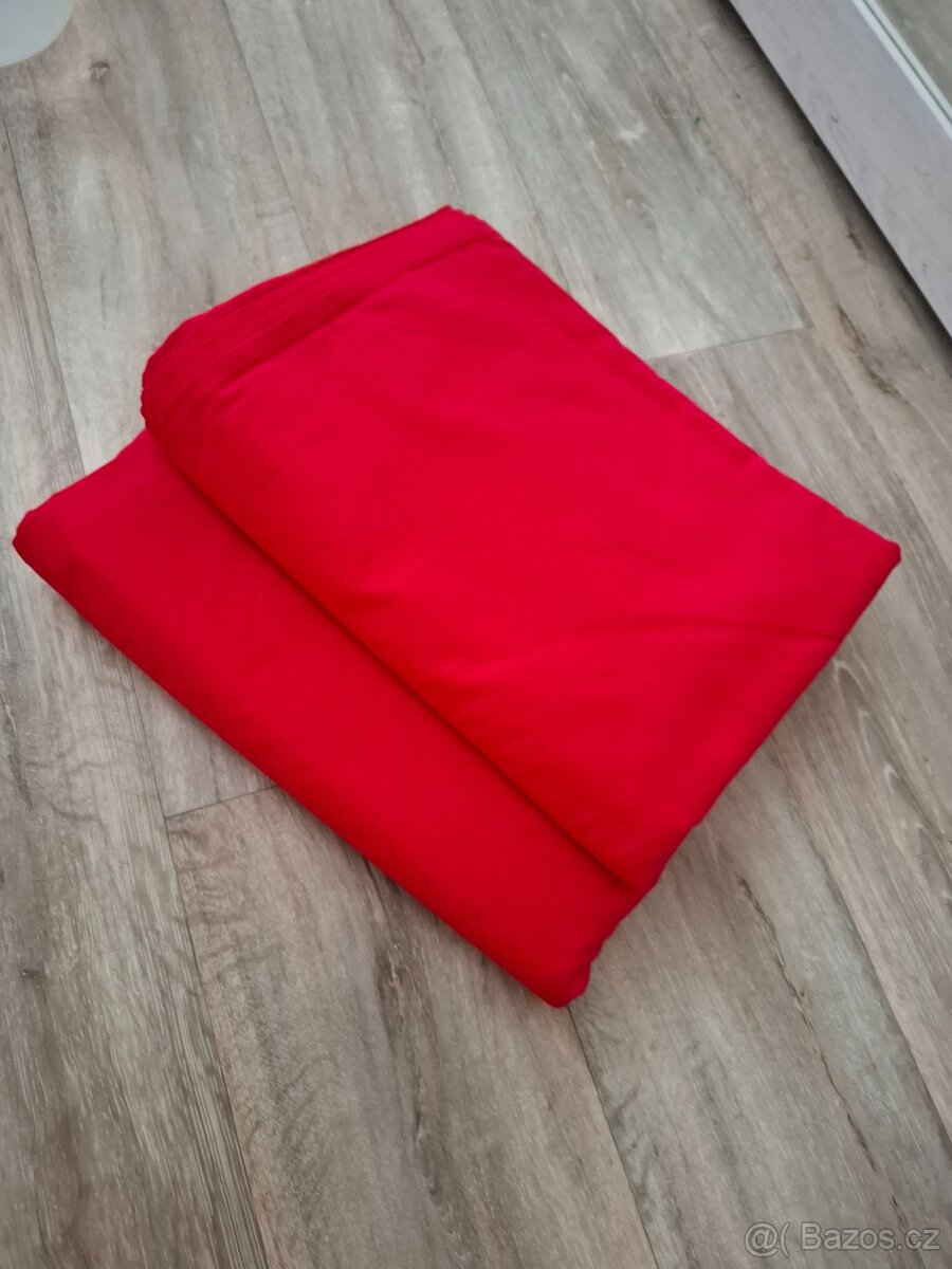 Červené povlečení Scan quilt - 2