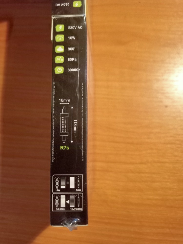 LED lineární žárovka 10W - 2