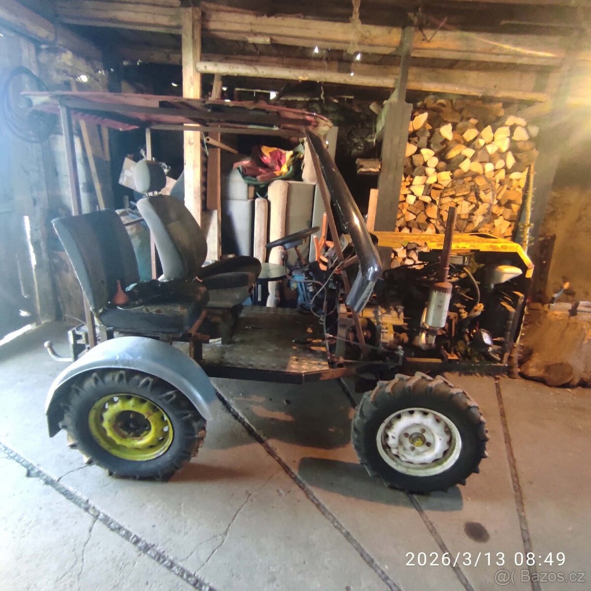 Traktůrek domácí výroby - 2