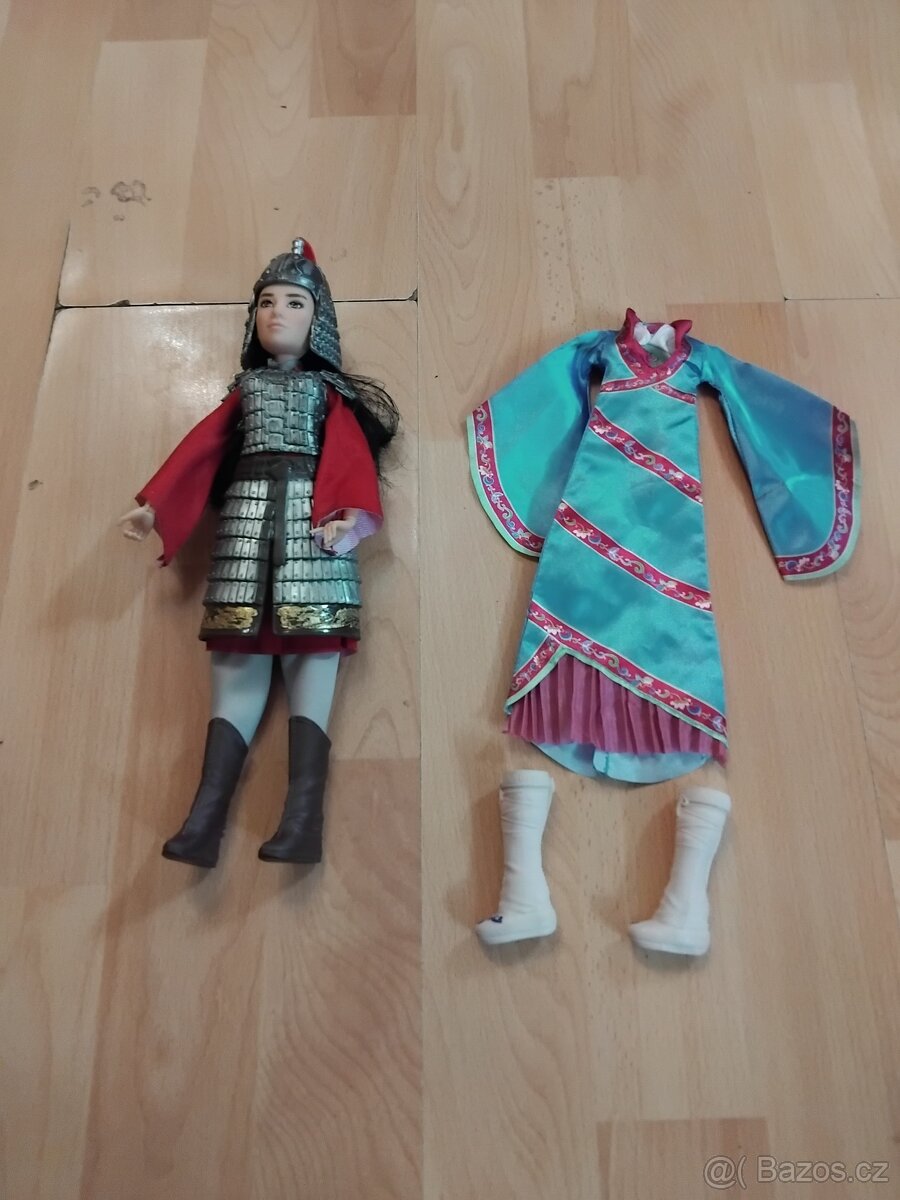 panenka Mulan s koněm - 2