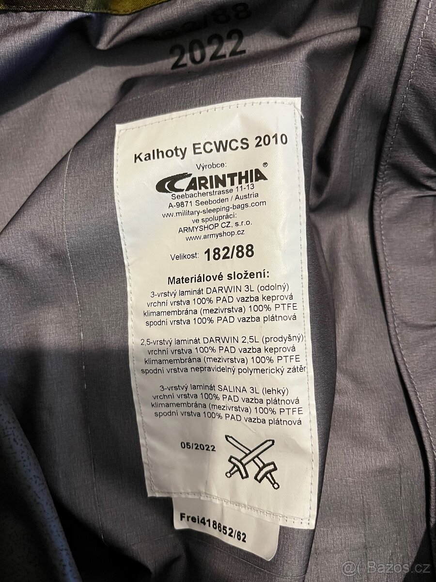 AČR goretex ECWCS vz 95 - 2