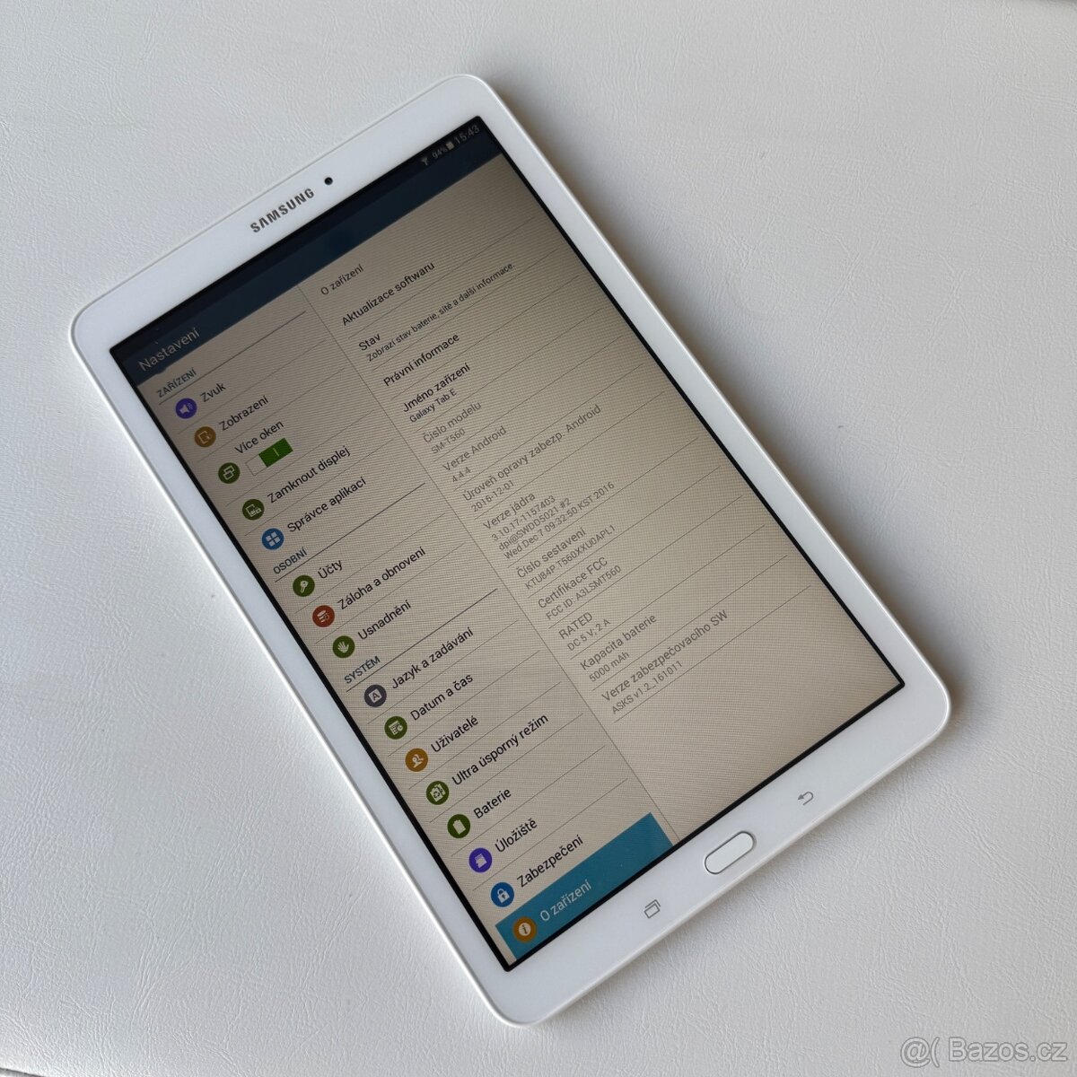 Tablet Samsung Galaxy Tab E SM-T560 - 2
