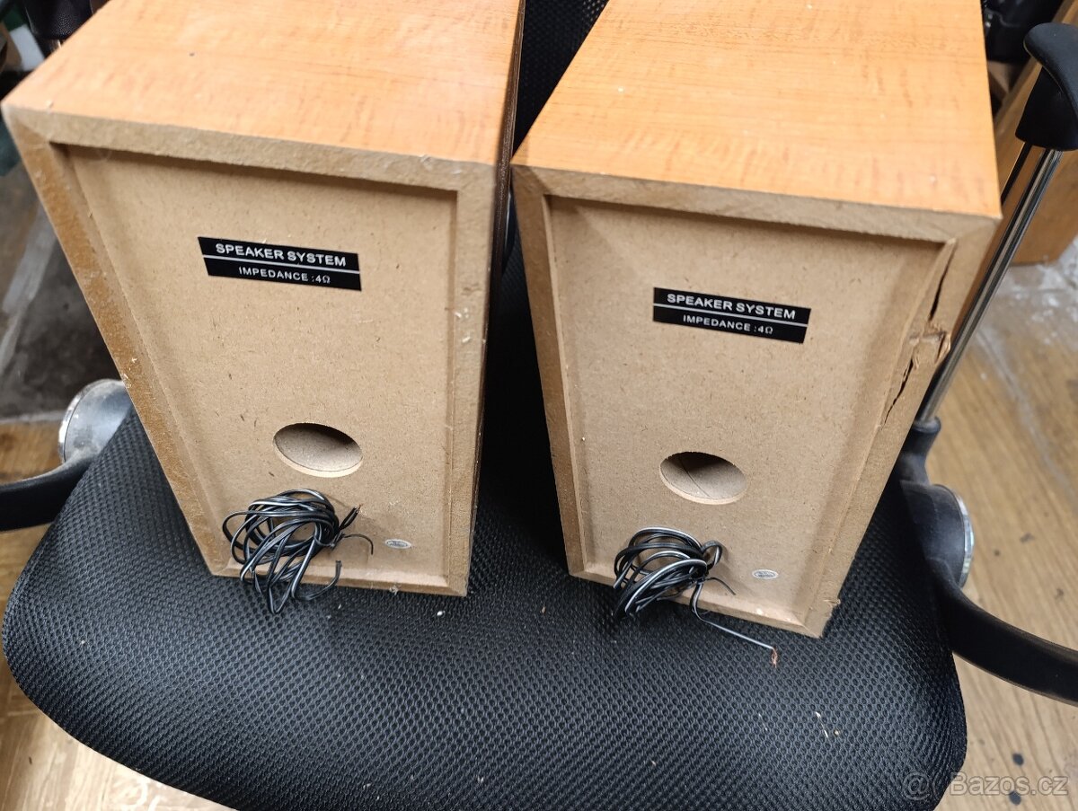 Regálové reprosoustavy 30w 4 ohm - 2