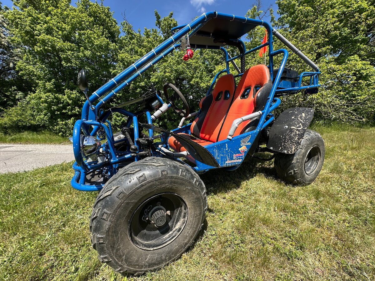 Buggy PGO 150 větších rozměrů, nový motor - uveze 2 dospělé