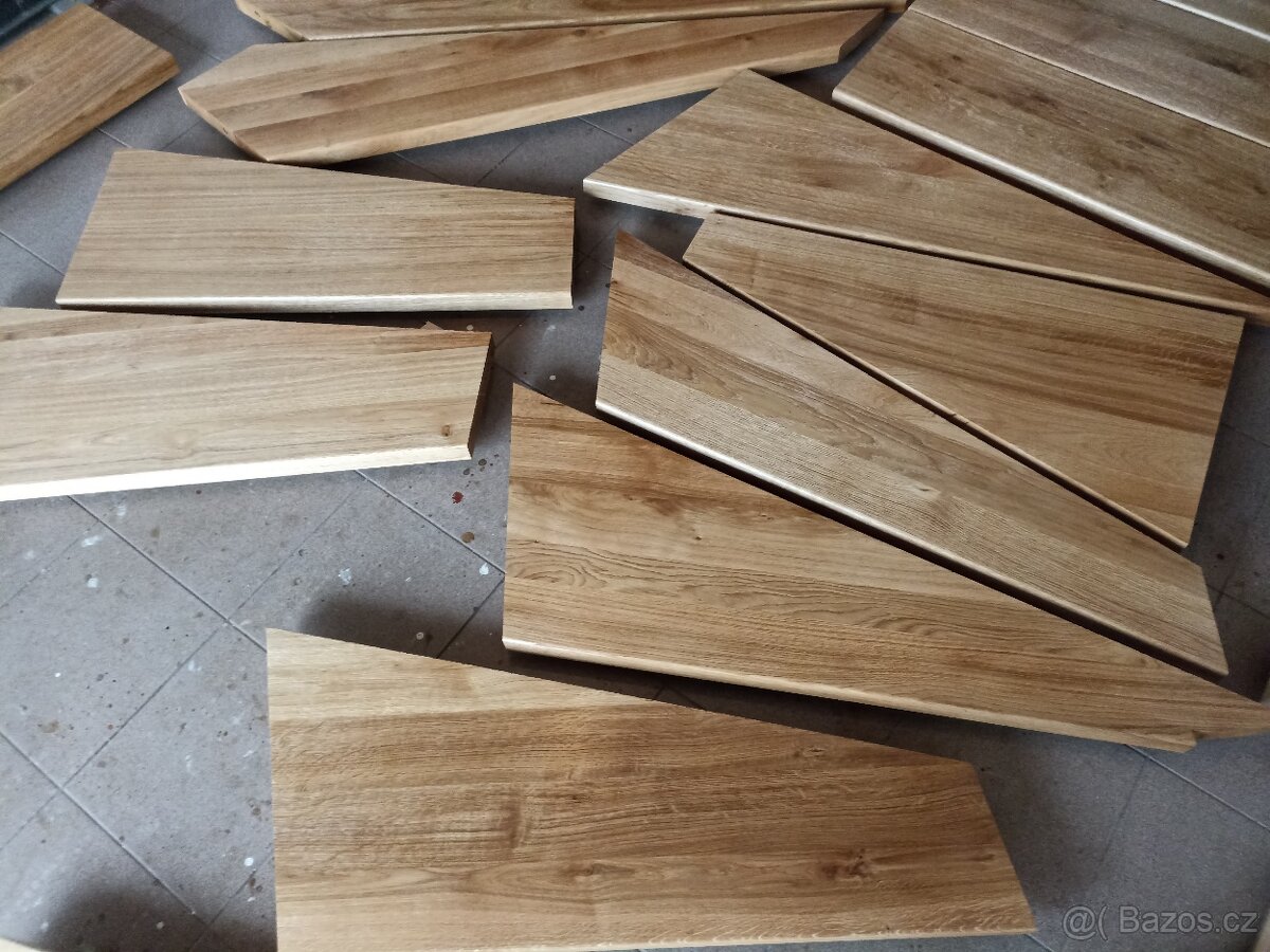 Dubové, jasanové schodnice nášlapy - 2